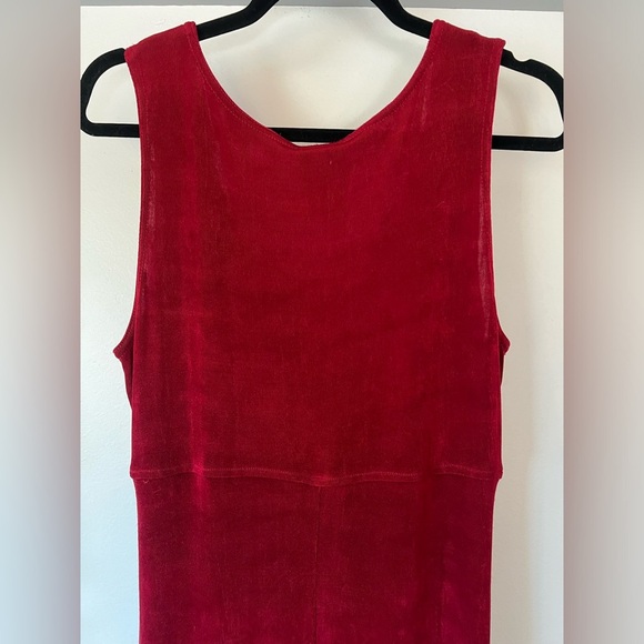 Rabbit rabbit rabbit designs women’s vintage maxi dress in vibrant red. Size 14 - Picture 5 of 11